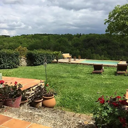 Maison En Pierre Avec Piscine Chauffee A - Fr-1-824-10 *