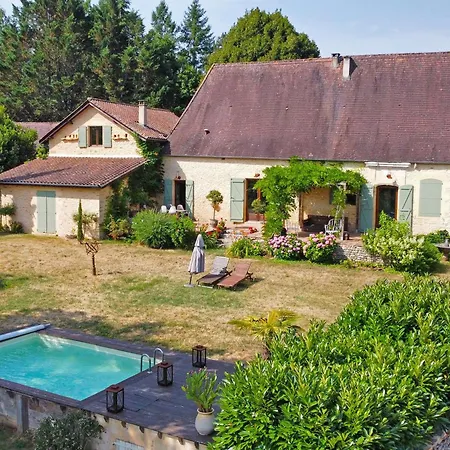 Maison En Pierre Avec Piscine Chauffee A - Fr-1-824-10 Ferienhaus *
